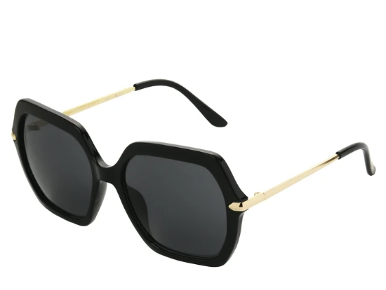 Sofia Vergara x Foster Grant Women's Oversized Fashion Sunglasses Black V05 | WTWL263XA