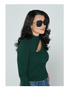 Sofia Vergara x Foster Grant Women's Oversized Fashion Sunglasses Black V05 | WTWL263XA