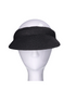 Time and Tru Women's Flat Visor Hat, Black | WTWL211XB