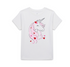 Way to Celebrate Girls Valentine's Day Short Sleeve Ivory T-Shirt | WTWL9XA