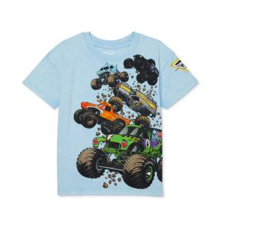 Monster Jam Toddler Short Sleeve Crewneck Tee | WTWL8XA