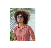 Foster Grant Women's Polarized Round Sunglasses, Tortoise Blue K07 |  WTWL120XC