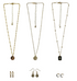 Time and Tru Mixed Stones Necklace and Earring Gift Set Multipack, 6 Pack | WTWL288XC