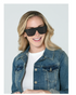Foster Grant Women's Oversized Fashion Sunglasses Black T05 | WTWL16XA