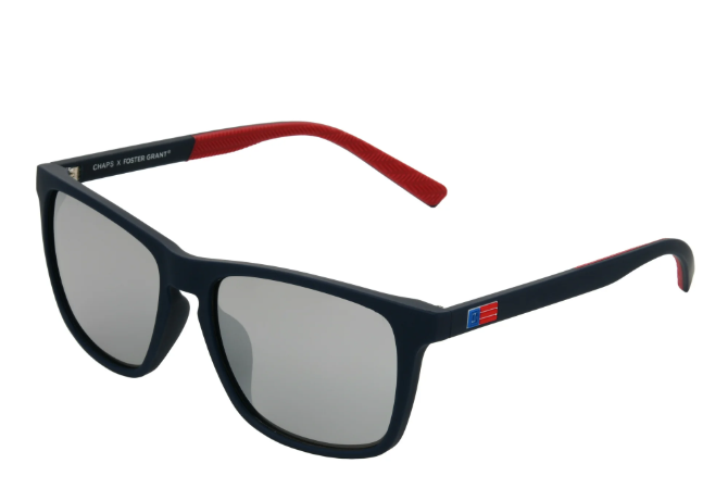 Chaps x Foster Grant Men's Way-Shape Fashion Sunglasses Navy CH07 | WTWL19XA