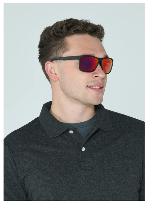Chaps x Foster Grant Men's Way-Shape Fashion Sunglasses Navy CH03 | WTWL22XA