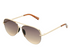 Foster Grant Women's Aviator Fashion Sunglasses, Gold M01 | WTWL27XA