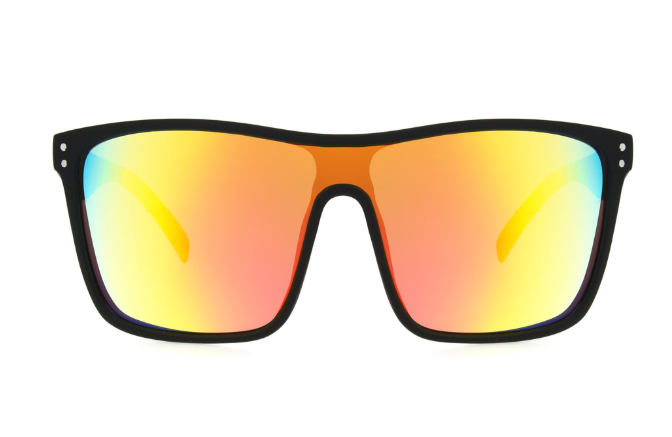 Panama Jack Mens Shield Black Adult Sunglasses MM02 | WTWL24XA