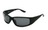 Foster Grant Men's Wrap Black Sport Sunglasses, Black XG07 | WTWL37XA