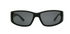 Foster Grant Men's Wrap Black Sport Sunglasses, Black XG07 | WTWL37XA