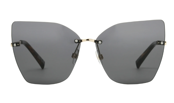 Time and Tru Women's Cateye Gold Sunglasses, U02| WTWL41XA