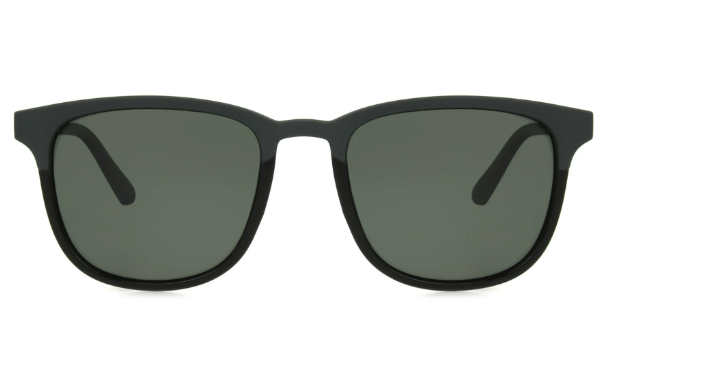 Foster Grant Men's Premium Polarized Club Sunglasses, Black BB01-2 |  WTWL124XB