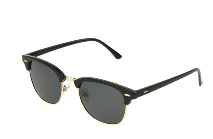 Foster Grant Men's Club Fashion Sunglasses, Black XG09 | WTWL45XA