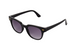 Foster Grant Women's Cali Blue Square Sunglasses, Black XG10 | WTWL46XA