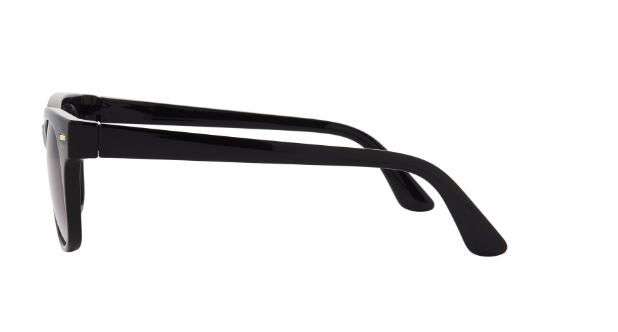 Foster Grant Women's Cali Blue Square Sunglasses, Black XG10 | WTWL46XA