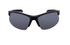 Men's Sports Wrap Semi Rim Sunglasses with Black Frame and Smoke Lenses XG11P34| WTWL48XA