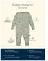 Modern Moments by Gerber Baby Unisex Super Soft Coverall | WTWL207XC