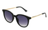 Time and Tru Women's Round Sunglasses, Black U03 I WTWL502XA