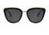Foster Grant Women's polarized Cat Eye Sunglasses, Black/Gold K05 | WTWL509XA