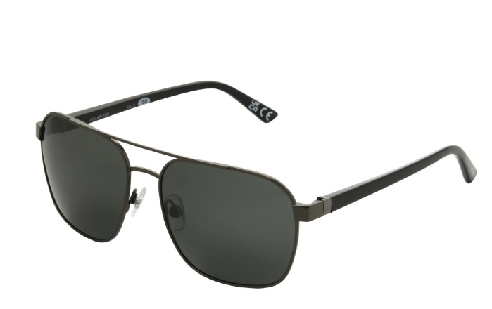 Foster Grant Men's Premium Polarized Fashion Sunglasses, Black BB02| WTWL511XA