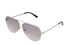 Foster Grant Women's Aviator Fashion Sunglasses, Silver T02| WTWL517XA