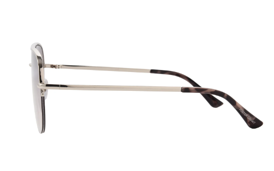 Foster Grant Women's Aviator Fashion Sunglasses, Silver T02| WTWL517XA