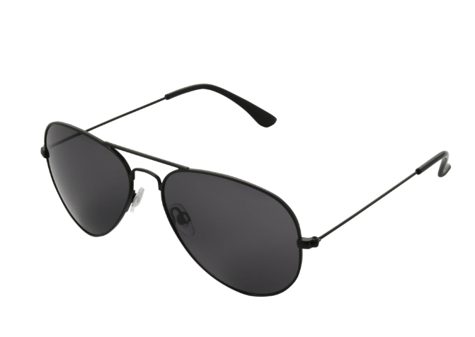 Sunsentials by Foster Grant Women's Aviator Sunglasses, Black A08 | WTWL522XA
