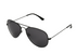 Sunsentials by Foster Grant Women's Aviator Sunglasses, Black A08 | WTWL522XA