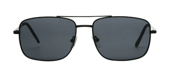 Foster Grant Cali Blue Classic Men's Pilot Sunglasses, Black XG19 | WTWL528XA