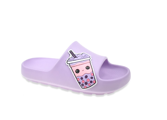 Wonder Nation Little Girl & Big Girl Icon Eva Slide Sandals | WTWL1190XA