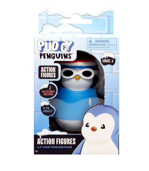 Pudgy Penguins Series 2 Headband & Sunglasses Action Figure | WTWL1156XA