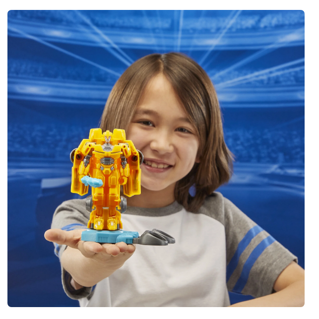 Transformers One Robot Battlers Bumblebee (B-127) 4.5" Action Figures for Kids Age 6+ | WTWL1159XA