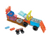 Hot Wheels Monster Trucks Arena Smashers Color Shifters 5-Alarm Rescue Playset, Fire Truck Crash Toy | WTWL1160XA