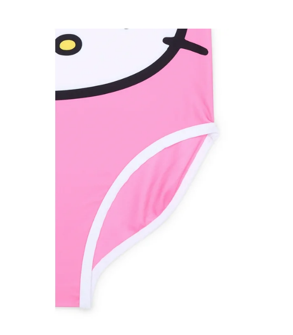 Hello Kitty Girls and Big Girls Graphic One Piece Swimsuit, Sizes 4-12 | WTWL583XA