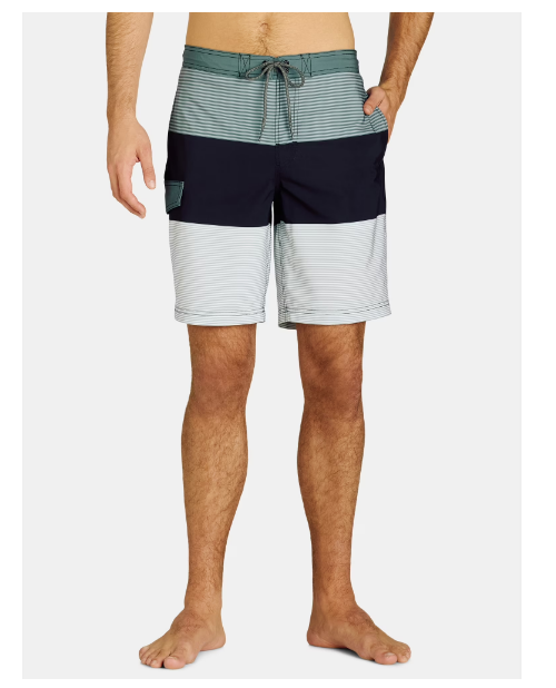 George Men's & Big Men's E-Board Swim Trunks with UPF 50+, 9" Inseam, Sizes S-3XL |  WTWL572XA