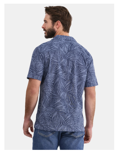 George Men's and Big Men’s Camp Shirt, Sizes S-3XL | WTWL576XA