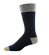 Mens Gold Toe Dress Stripe Dots Crew Socks | WTWL1172XA