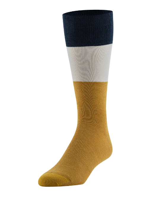 GoldToe Edition Mens Comfort Top Flat Crew Socks Assorted, 3 Pack | WTWL1173XA