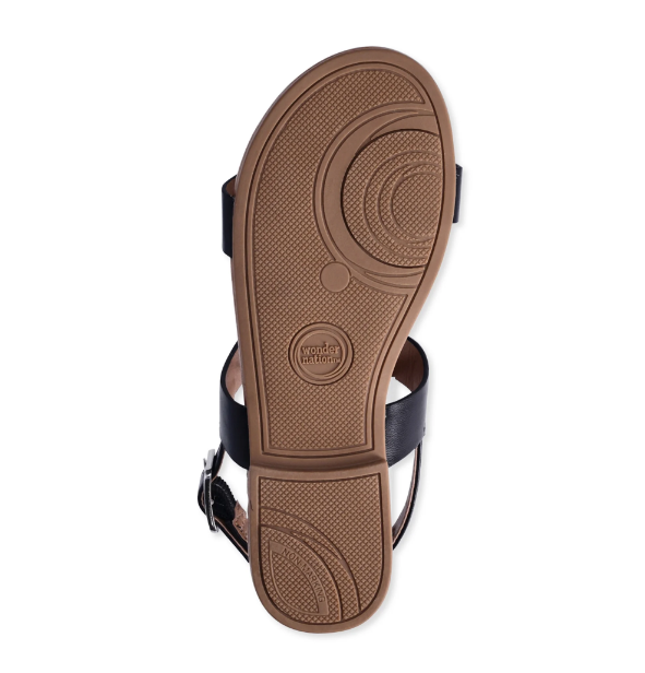 Wonder Nation Little Girls and Big Girls Braid Sandals | WTWL1185XA