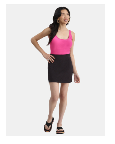 No Boundaries Crinkle Swim Coverup Skirt, Women's | WTWL590XA