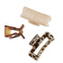 Scunci Open Cut Rectangular Claw Clips, Assorted Neutrals, | WTWL174XA