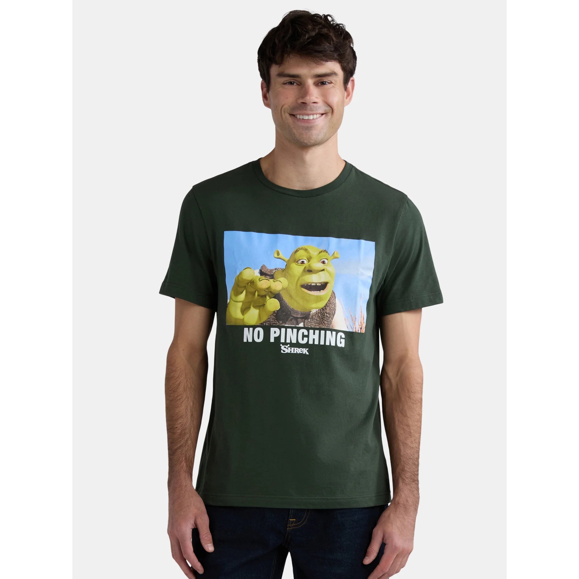 Shrek Men's & Big Men's Saint Patrick's Day Graphic Tee, Sizes XS-3XL | WTWL637XA