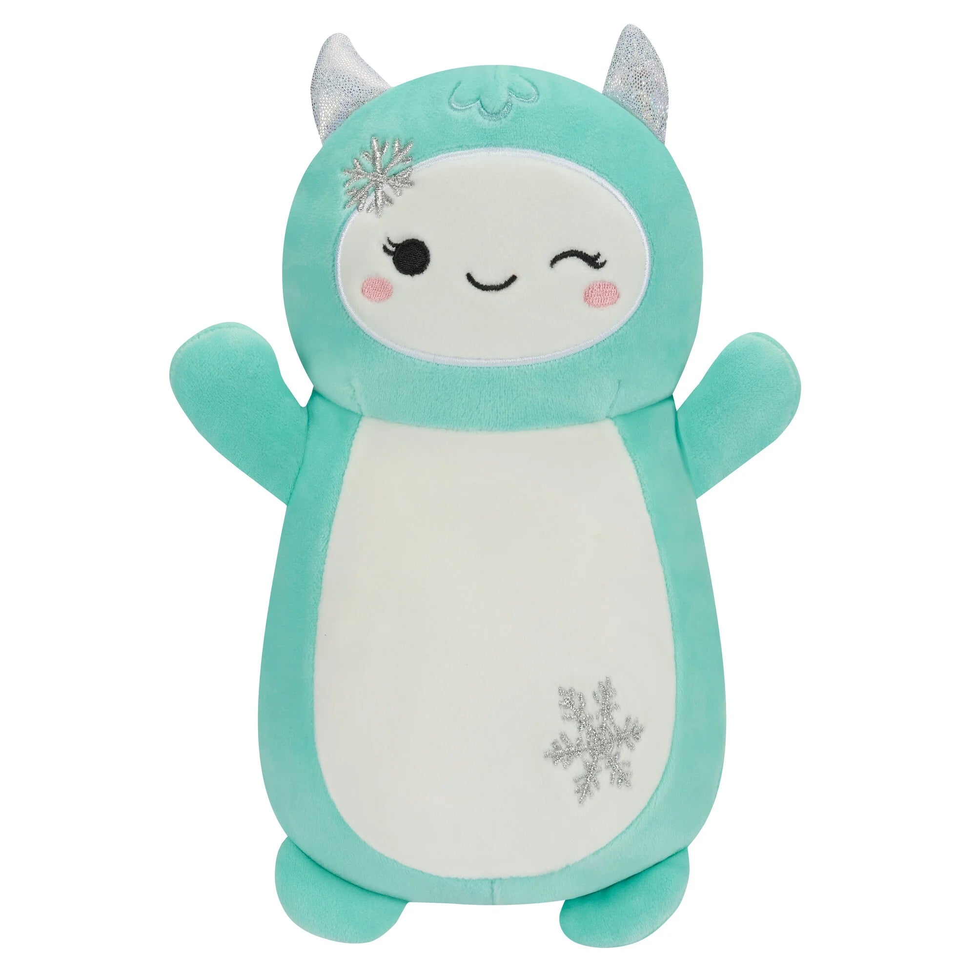 Squishmallows Official Plush 10 inch Teal Yeti Hugmee - Childs Ultra Soft Stuffed Toy | WTWL339XA