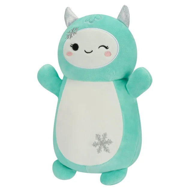 Squishmallows Official Plush 10 inch Teal Yeti Hugmee - Childs Ultra Soft Stuffed Toy | WTWL339XA
