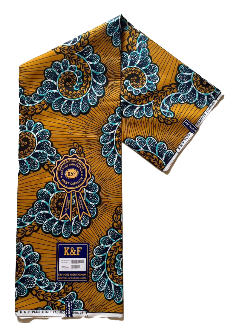 Premium Davida Wax Ankara Fabric 6Yards per Piece | TCK110a