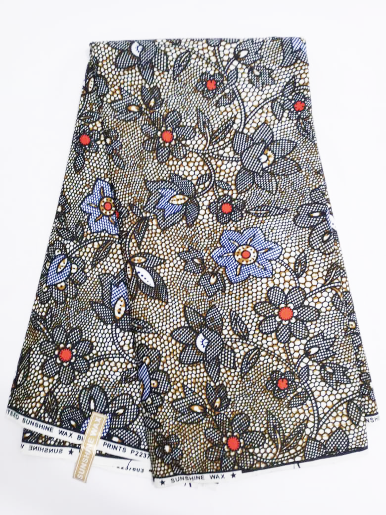 Premium Davida Wax Ankara Fabric 6Yards per Piece | TCK114a