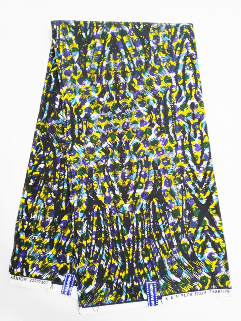 Premium Davida Wax Ankara Fabric 6Yards per Piece | TCK115a