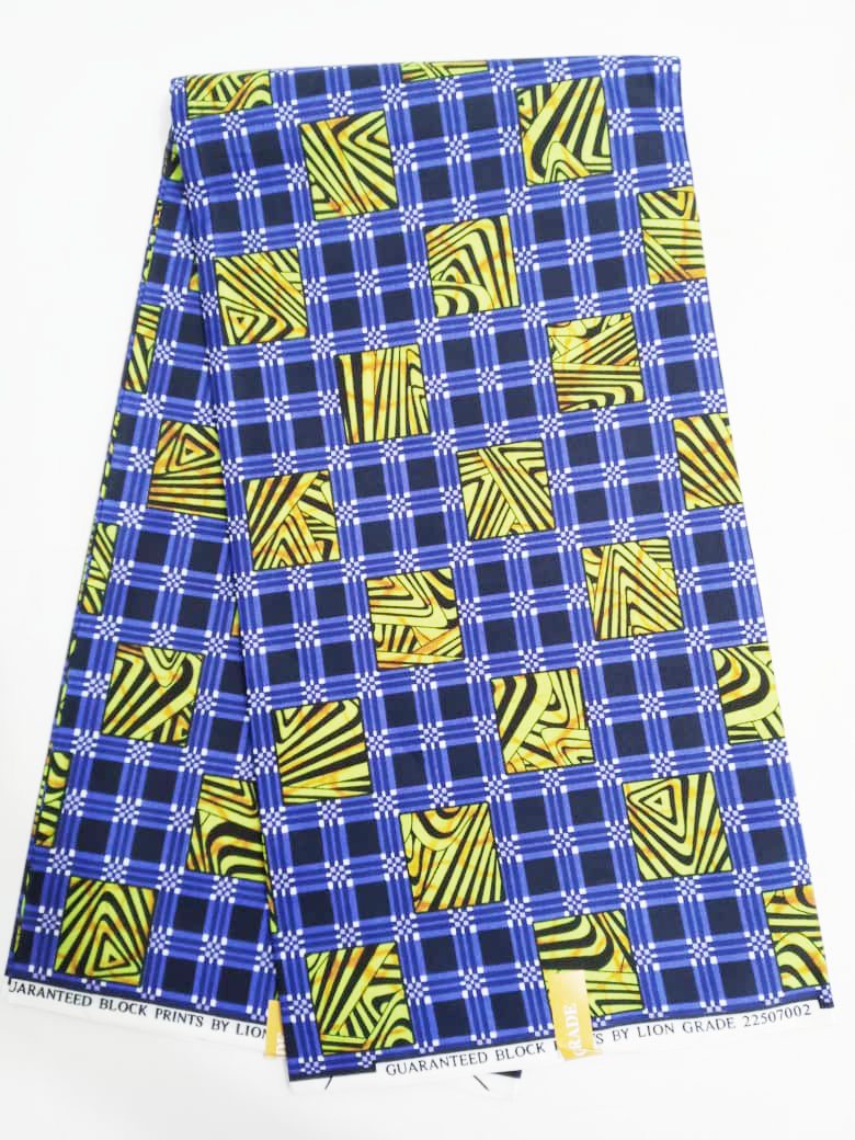 Premium Davida Wax Ankara Fabric 6Yards per Piece | TCK117a