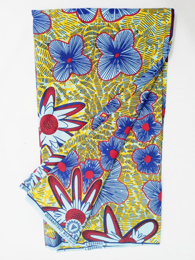 Supreme HiTarget Wax Ankara Fabric 6Yards per Piece | TCK22a