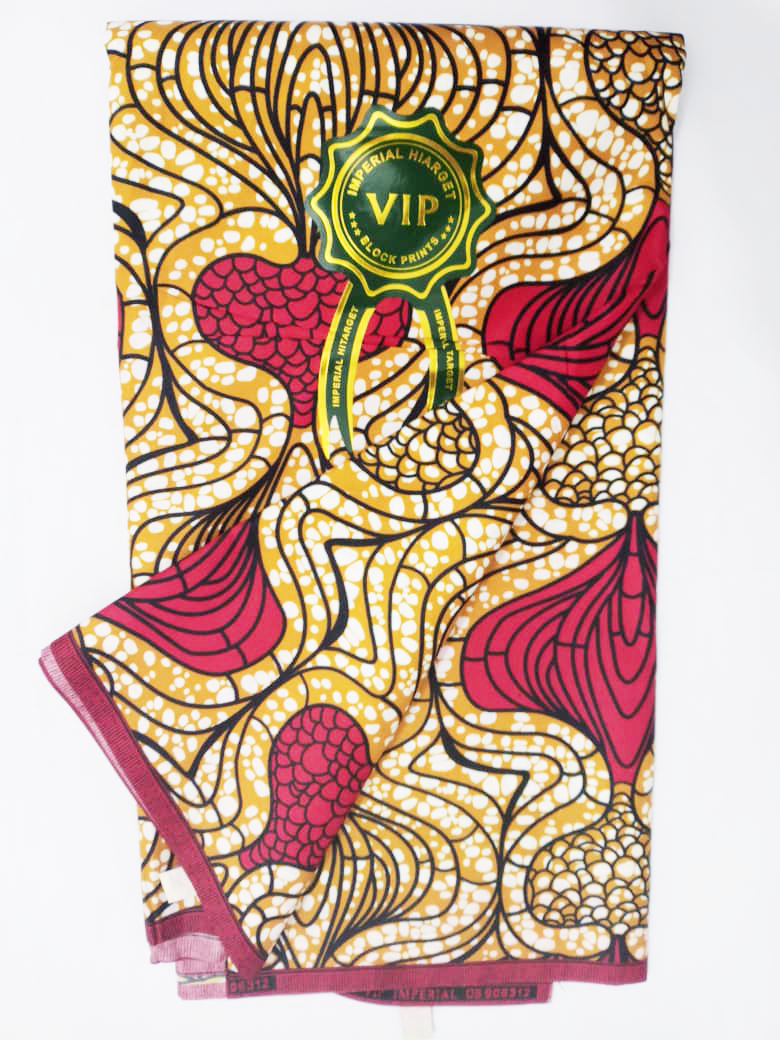 Supreme HiTarget Wax Ankara Fabric 6Yards per Piece | TCK26a